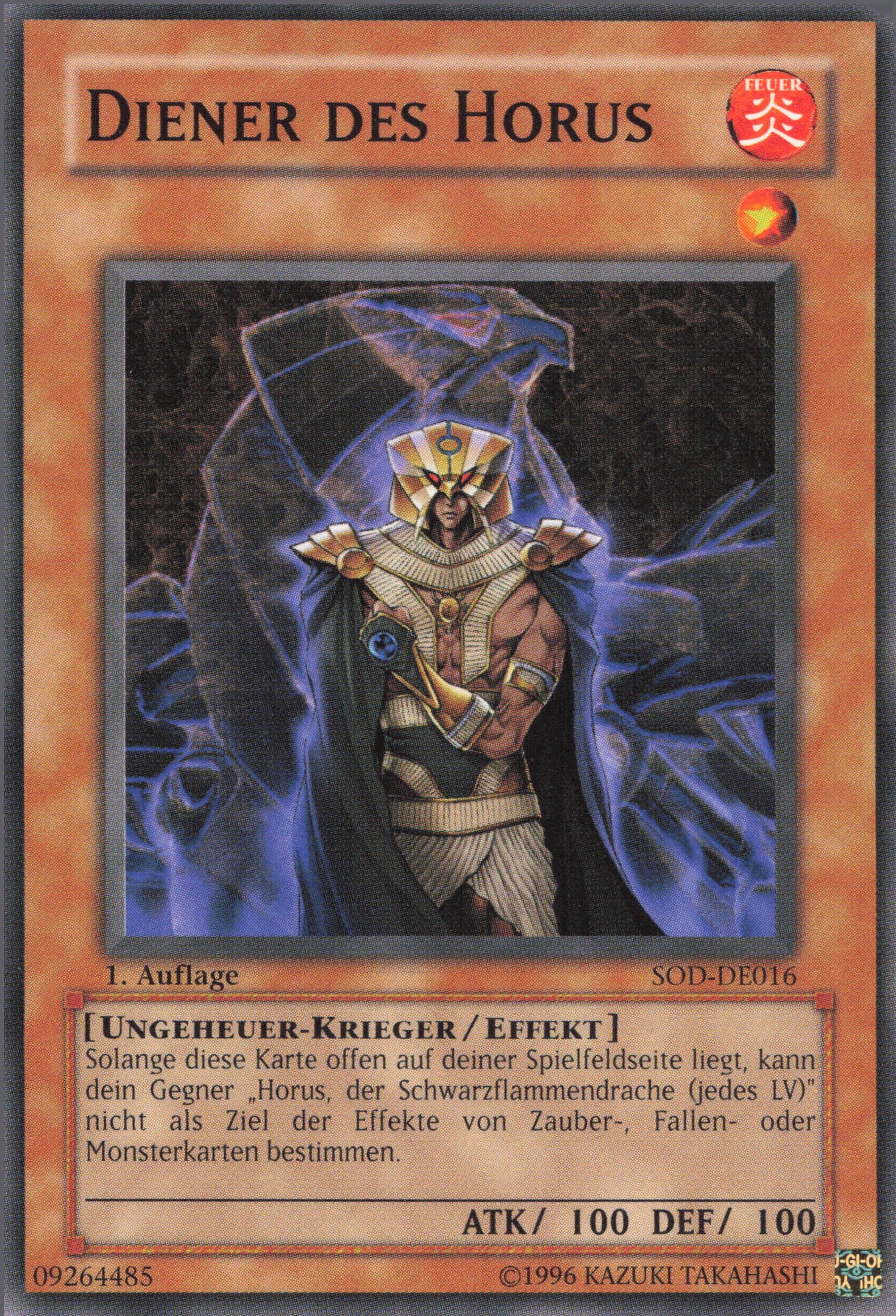 Yu-Gi-Oh! Horus, der Schwarzflammendrache Deck