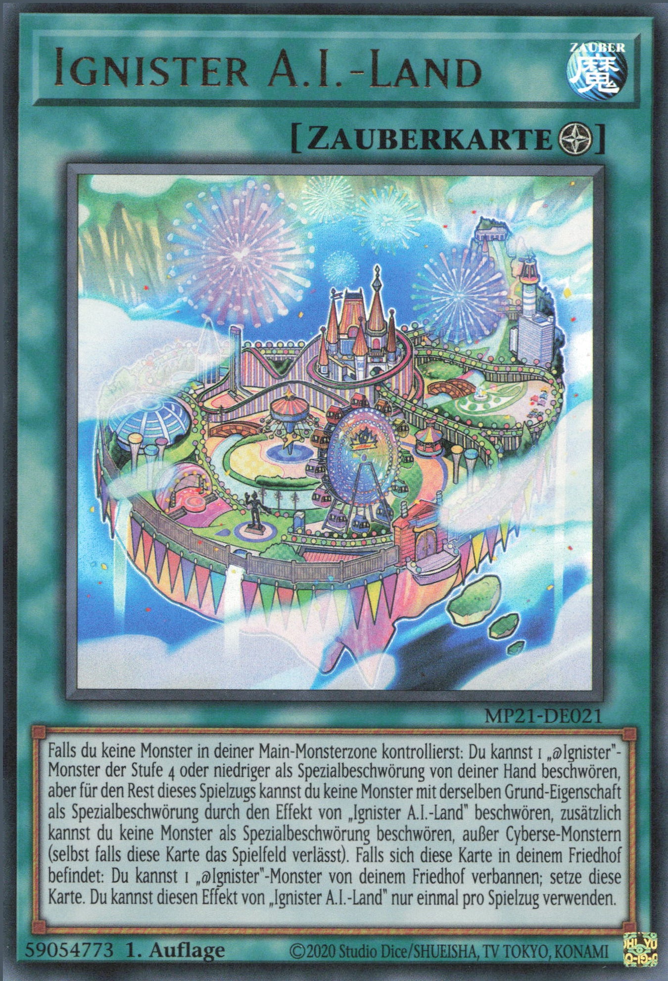 Yu-Gi-Oh! Ignister A.I.-Land