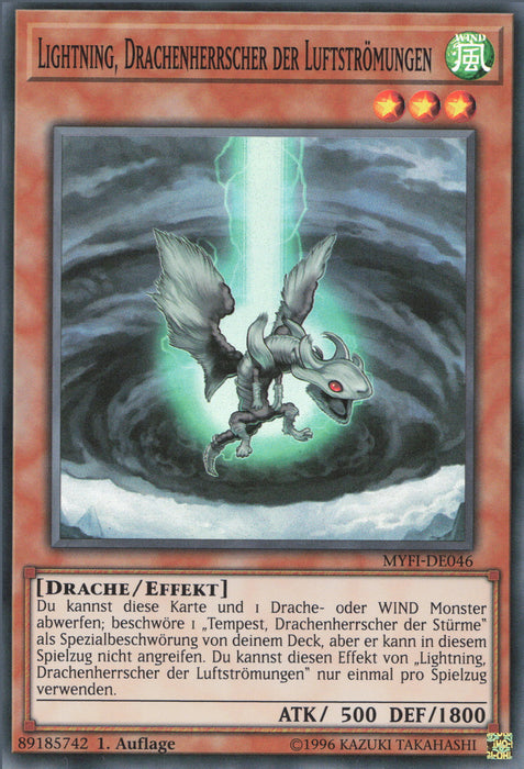 Lightning, Drachenherrscher der Luftströmungen MYFI-DE046 Super Rare