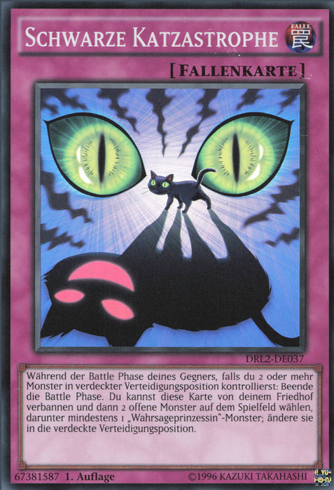 Schwarze Katzastrophe DRL2-DE037 Super Rare