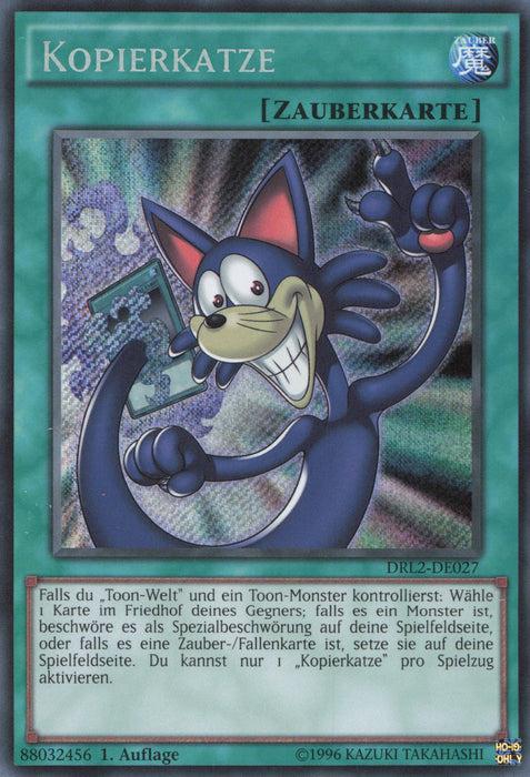 Kopierkatze DRL2-DE027 Secret Rare