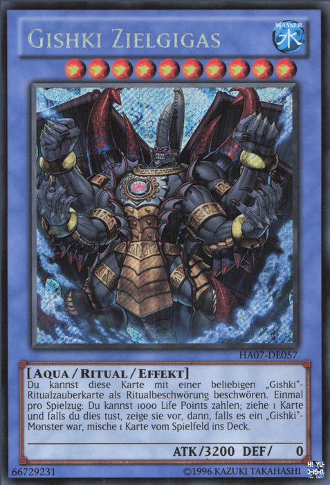 Gishki Zielgigas HA07-DE057 Secret Rare
