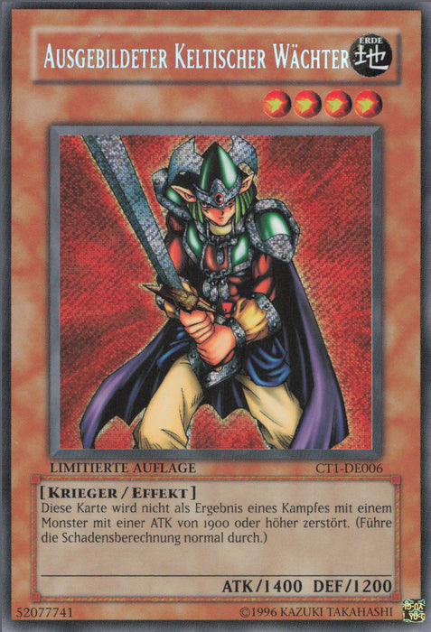 Ausgebildeter Keltischer Wächter CT1-DE006 Secret Rare