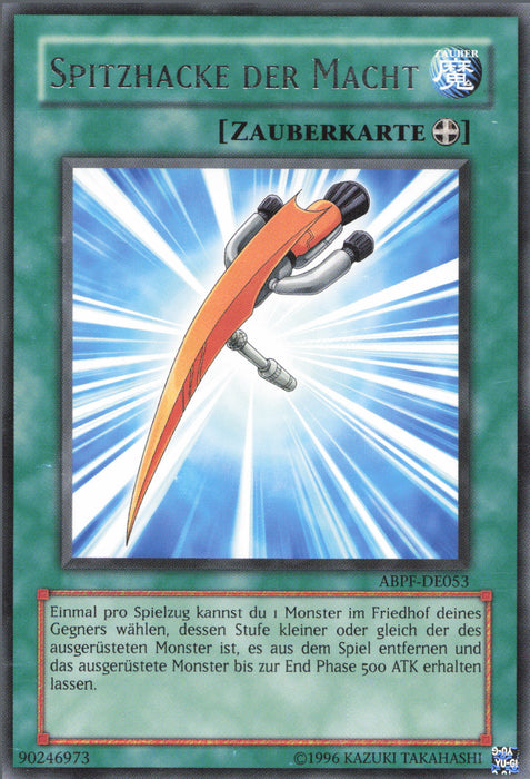 Spitzhacke der Macht ABPF-DE053 Rare