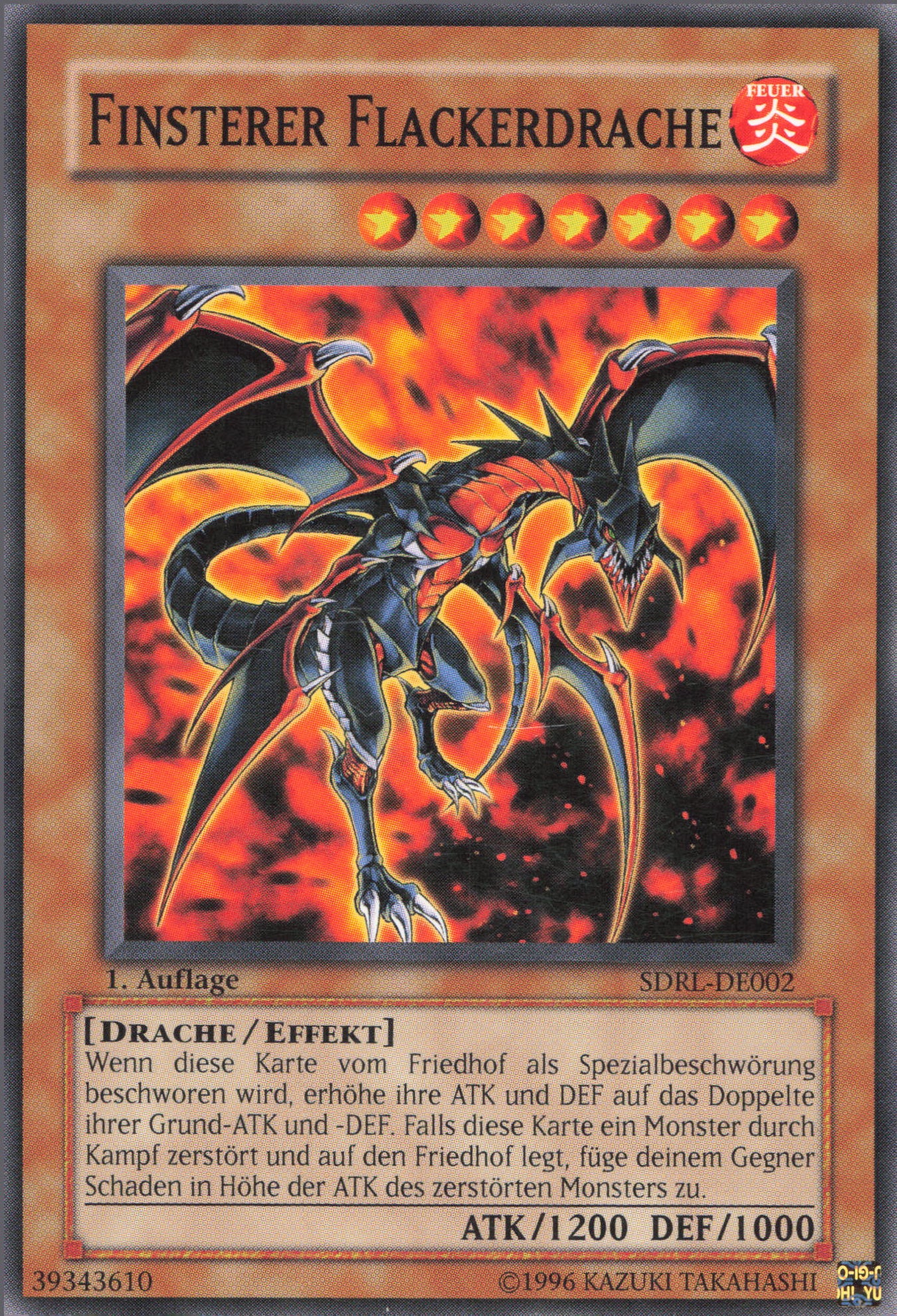 Yu-Gi-Oh! Finsterer Flackerdrache