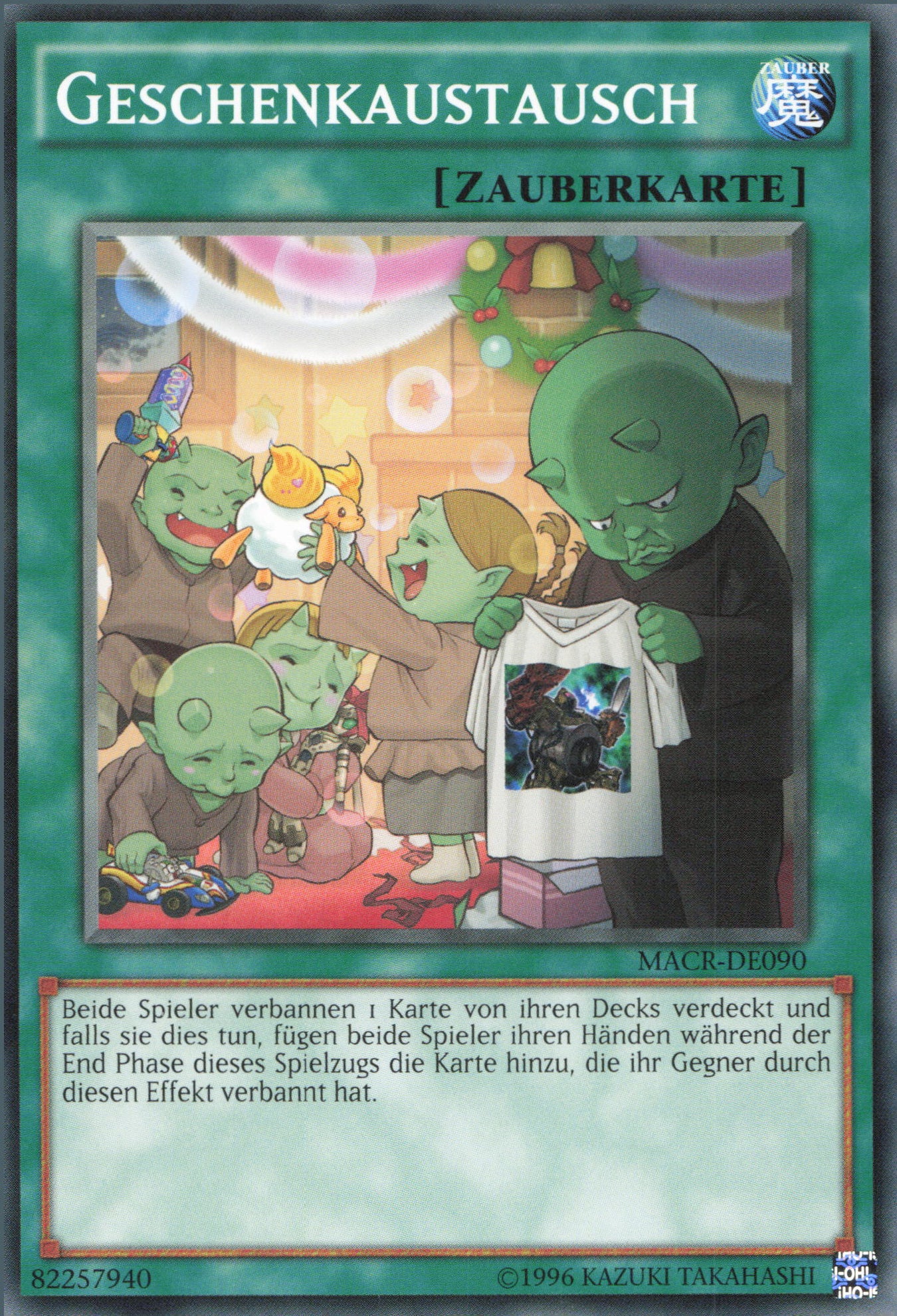 Yu-Gi-Oh! Geschenkaustausch
