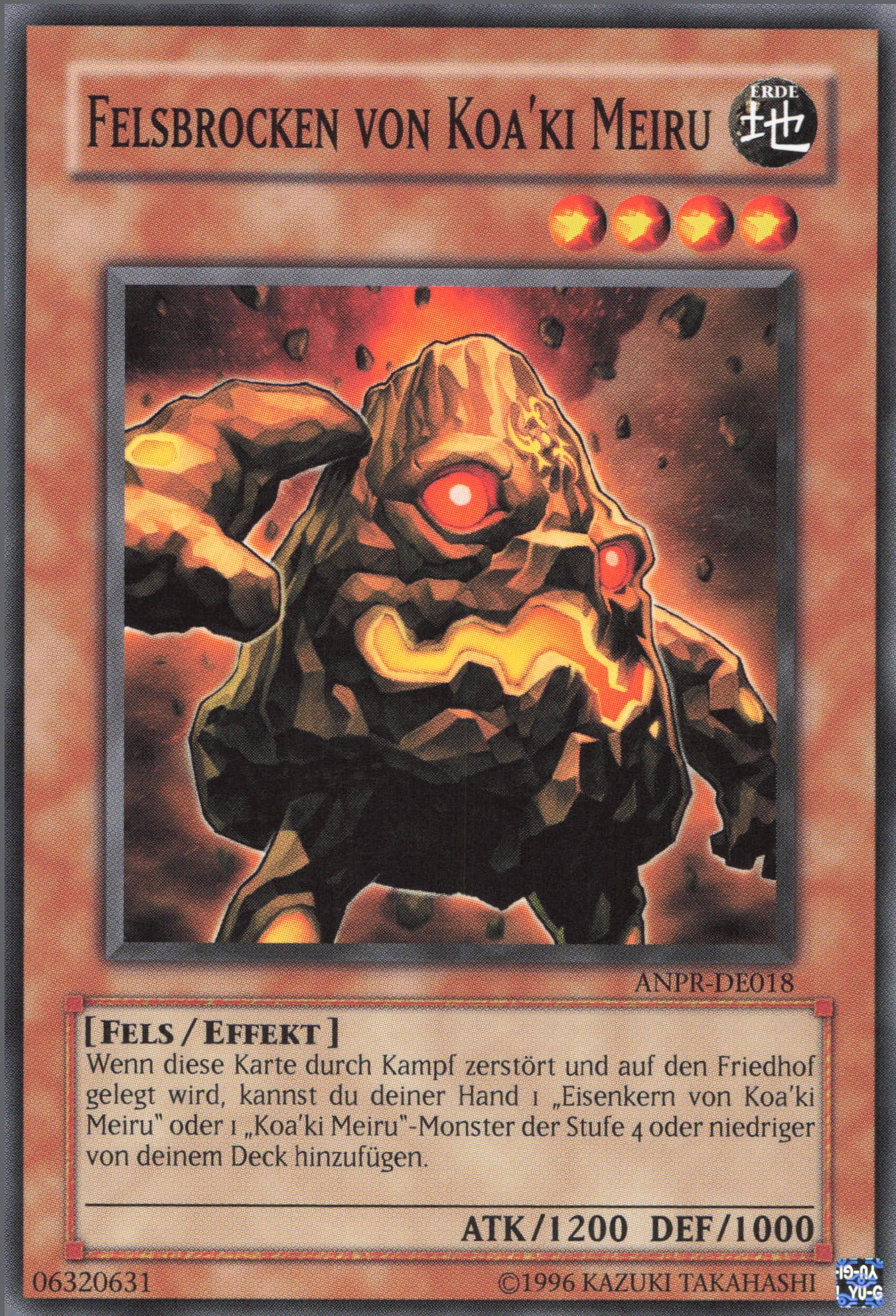 Yu-Gi-Oh! Felsbrocken von Koa'ki Meiru