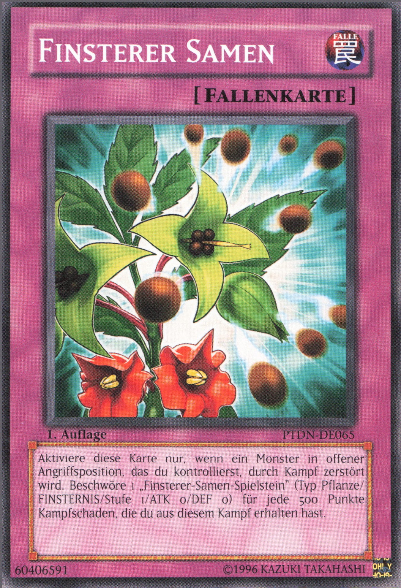 Yu-Gi-Oh! Finsterer Samen