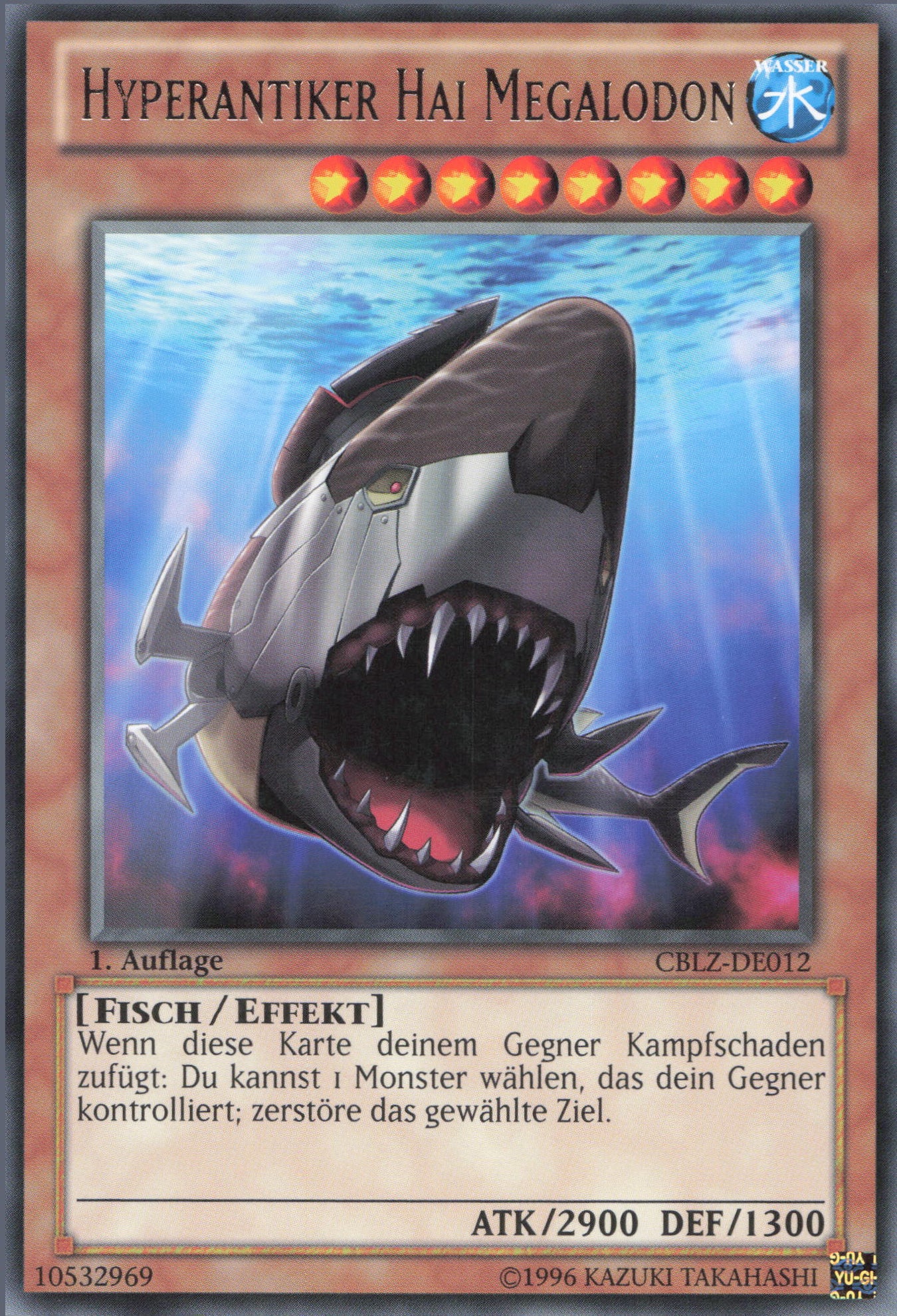 Yu-Gi-Oh! Hyperantiker Hai Megalodon