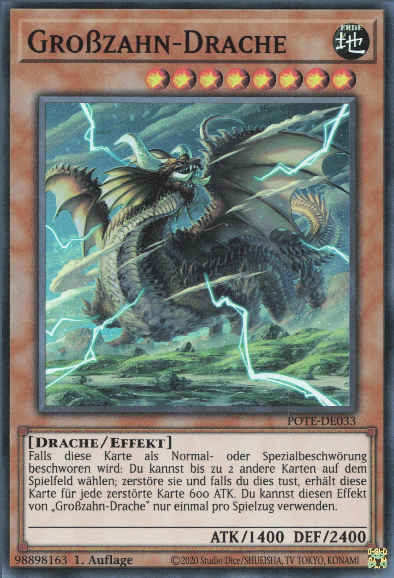 Yu-Gi-Oh! Großzahn-Drache