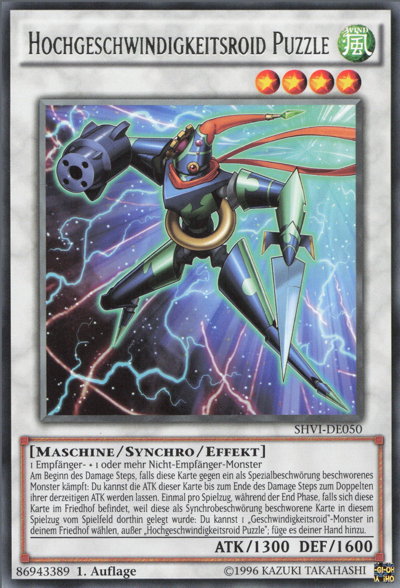 Yu-Gi-Oh! Hochgeschwindigkeitsroid Puzzle