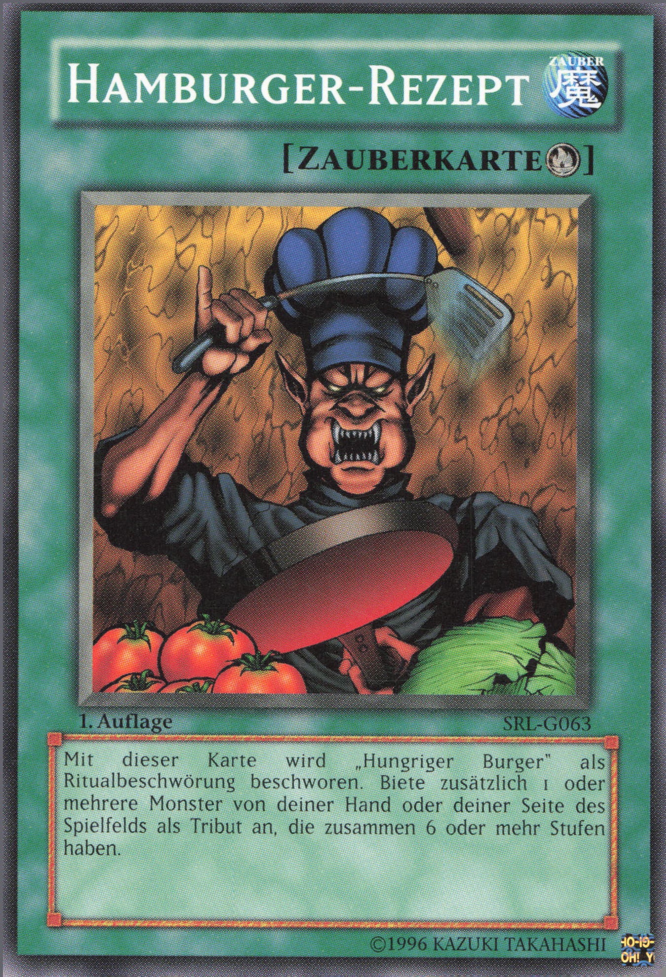 Yu-Gi-Oh! Hamburger Rezept (V.1)