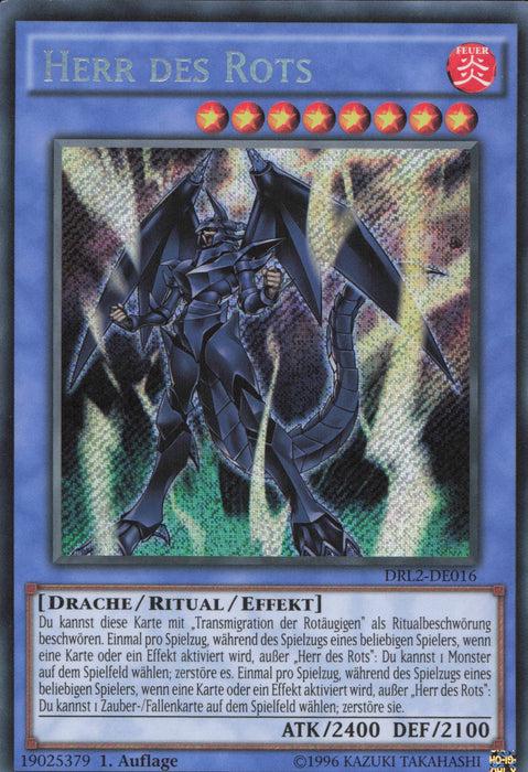 Herr des Rots DRL2-DE016 Secret Rare