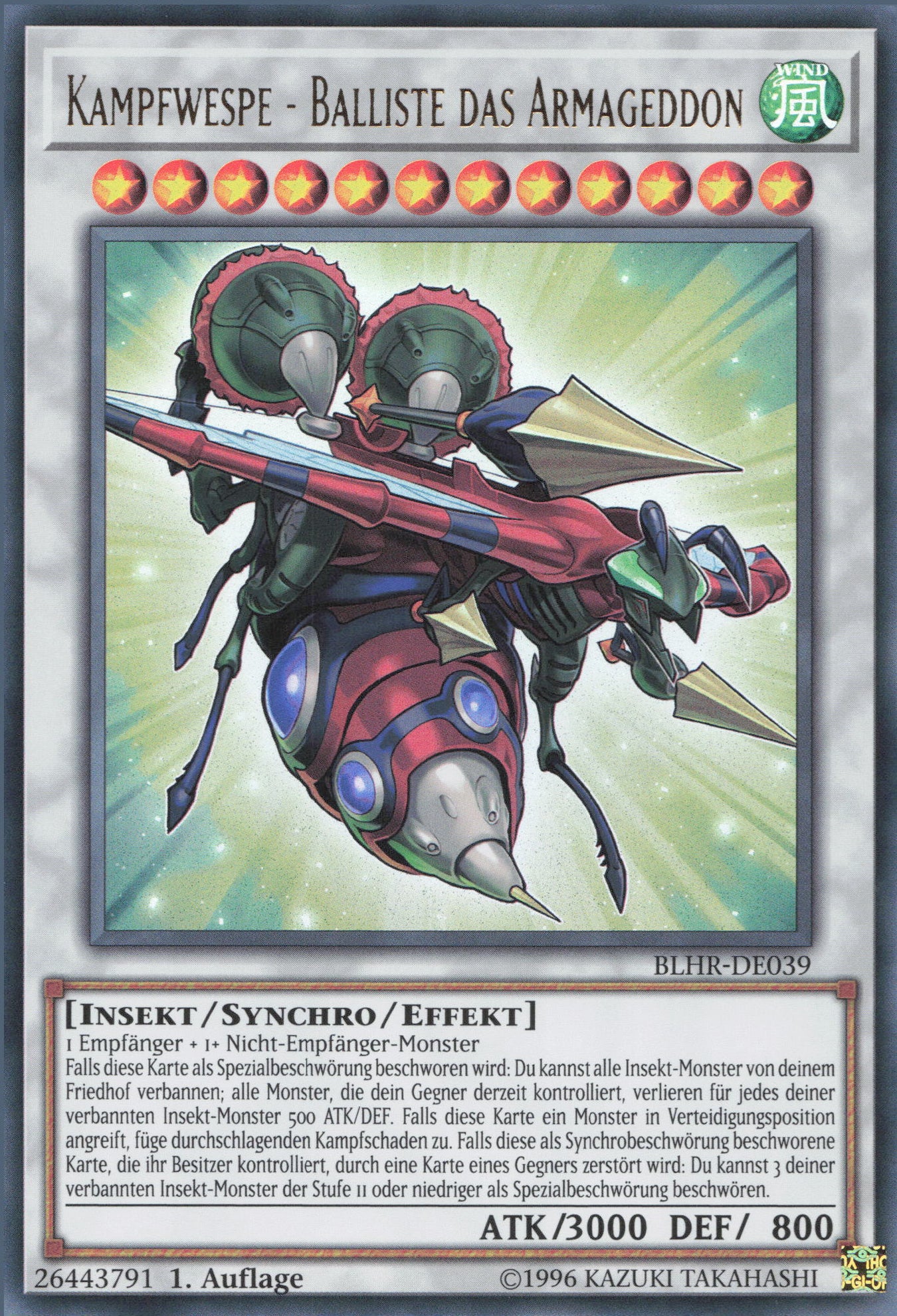 Yu-Gi-Oh! Kampfwespe - Balliste das Armageddon