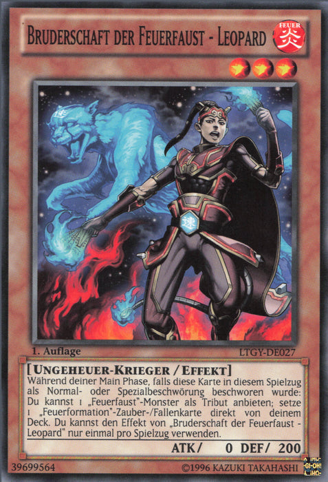 Bruderschaft der Feuerfaust - Leopard LTGY-DE027 Common