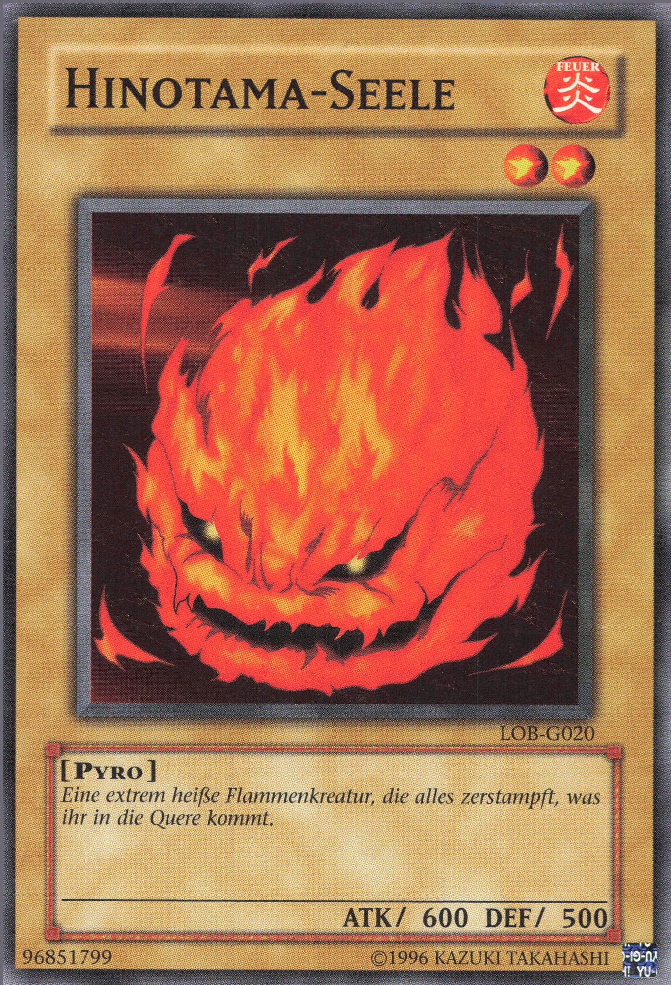 Yu-Gi-Oh! Hinotama-Seele