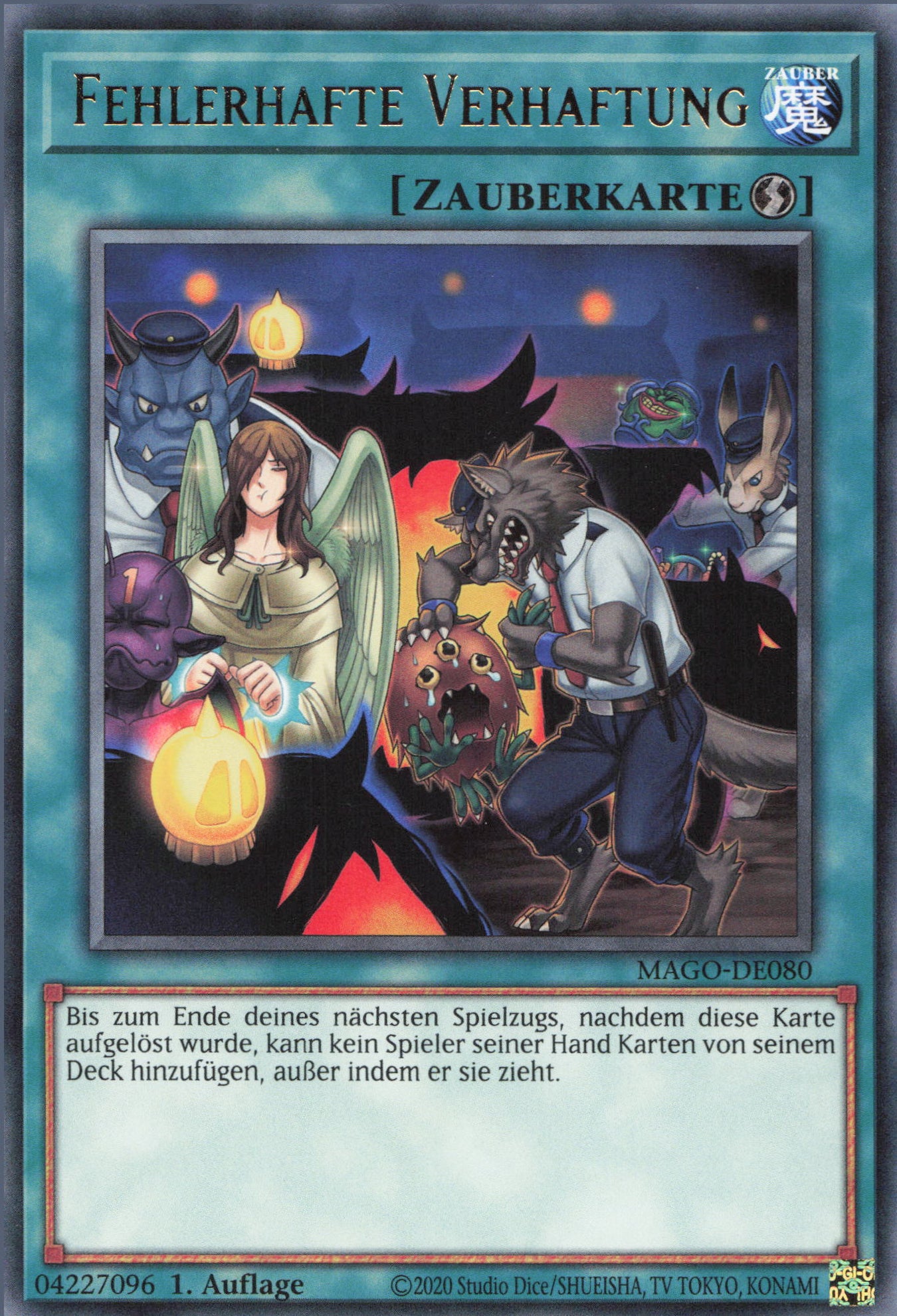 Yu-Gi-Oh! Fehlerhafte Verhaftung