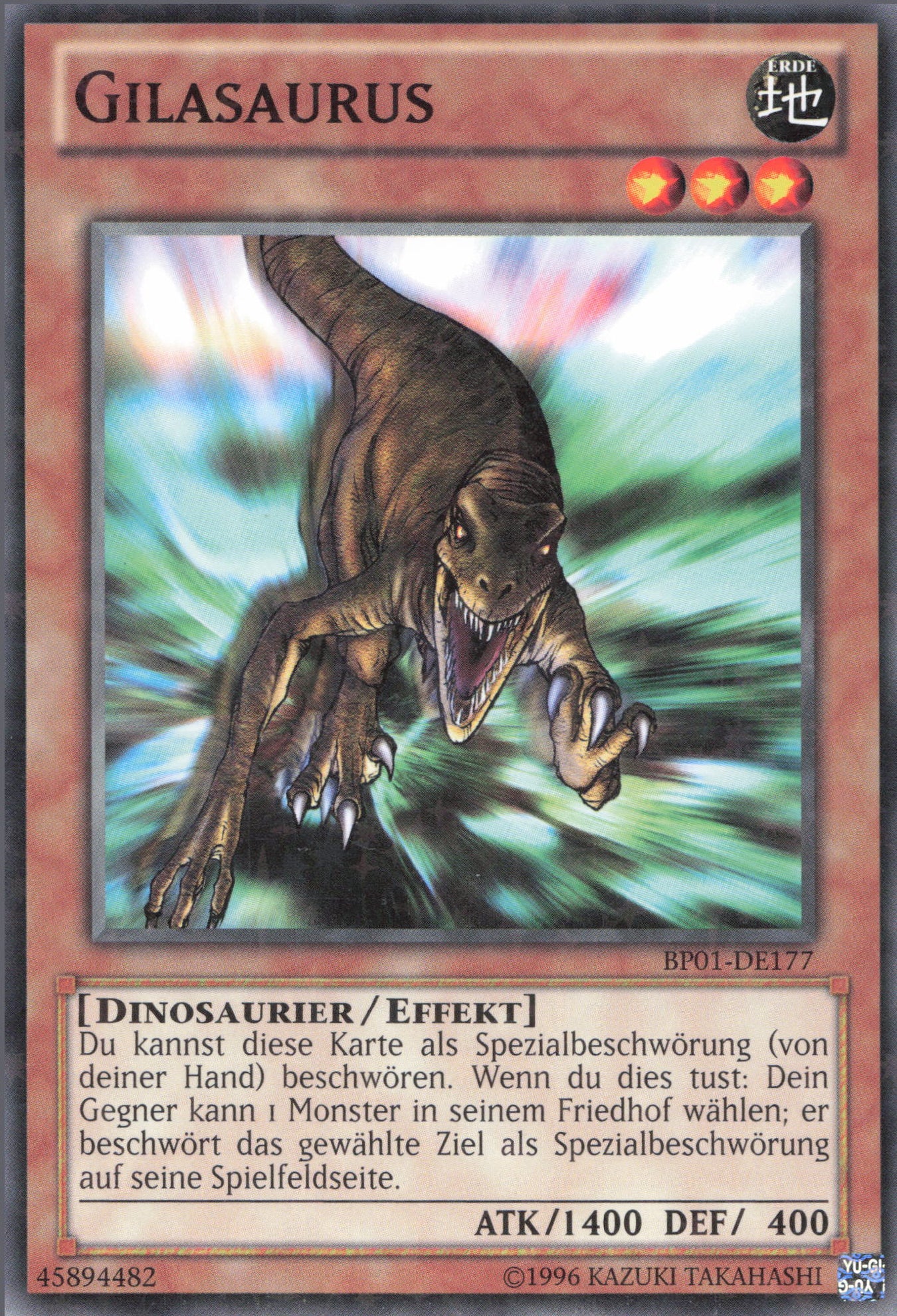 Yu-Gi-Oh! Gilasaurus (V.2)