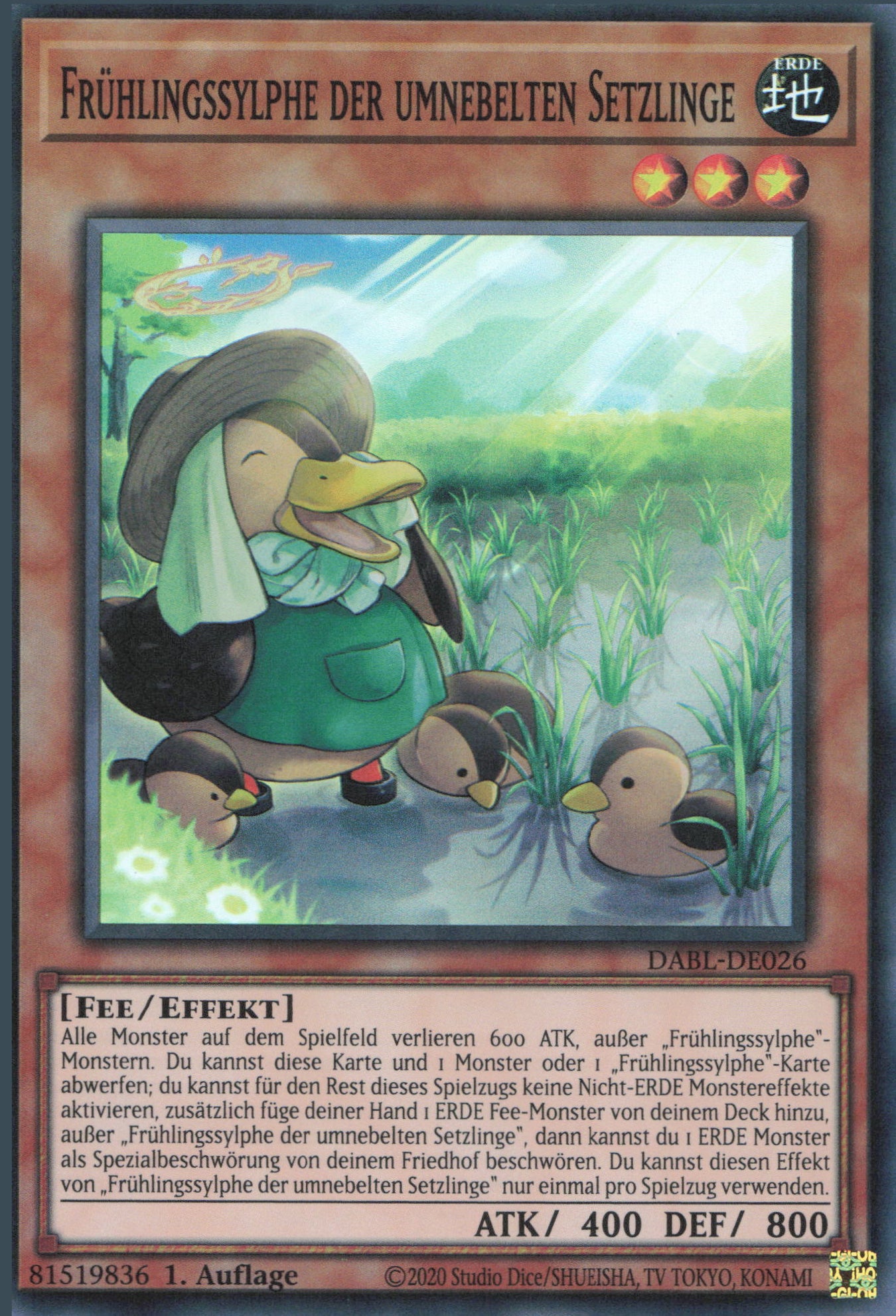 Yu-Gi-Oh! Frühlingssylphe der umnebelten Setzlinge