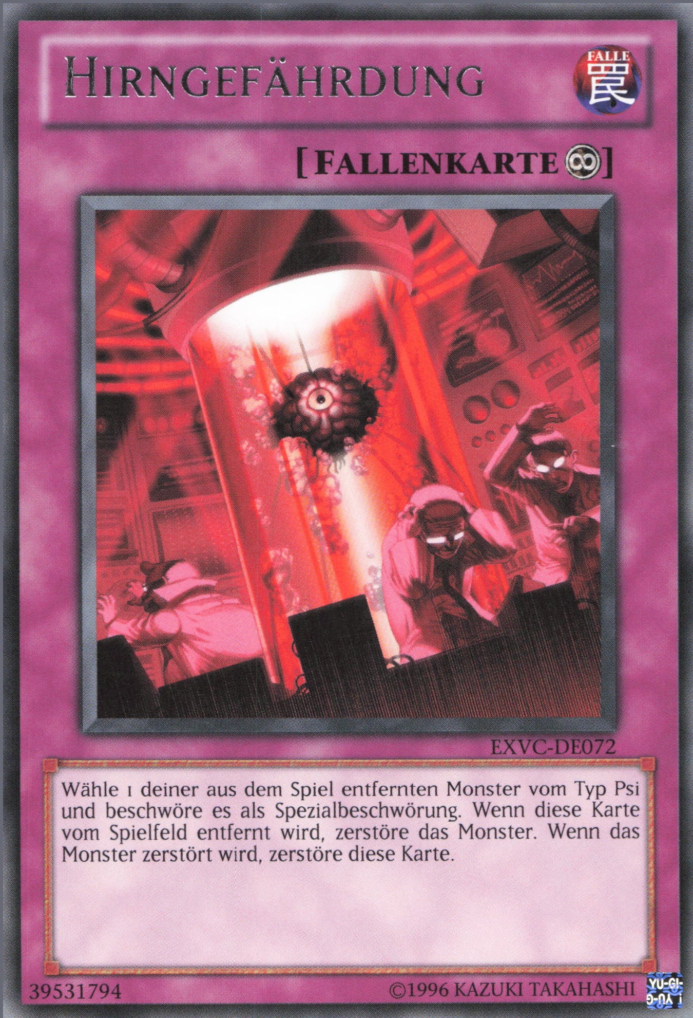 Yu-Gi-Oh! Hirngefährdung