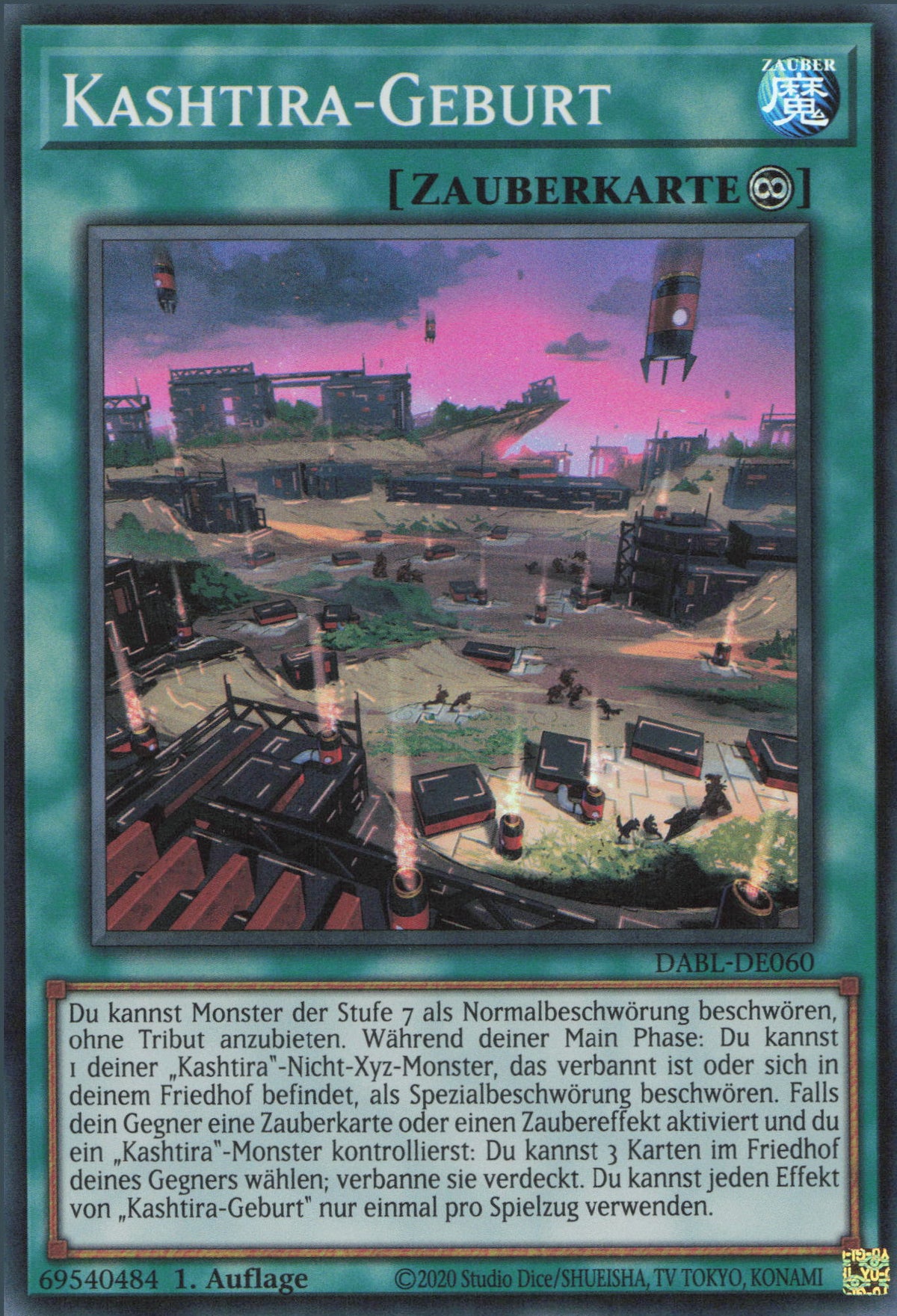 Yu-Gi-Oh! Karte: Wollow, Gründer Der Arbeitsdrachen - Super Rare, Deutsch, 1. Auflage Mit Toploader