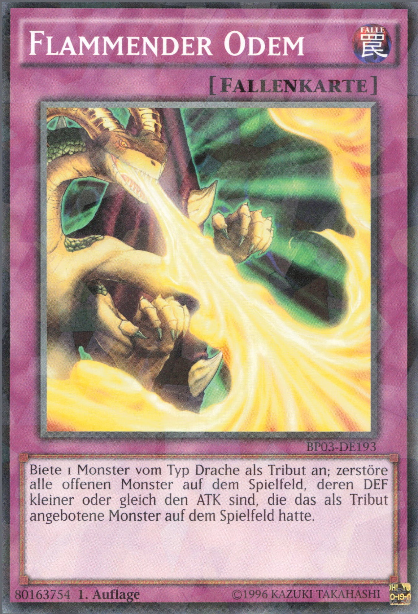 Yu-Gi-Oh! Flammender Odem (V.2)