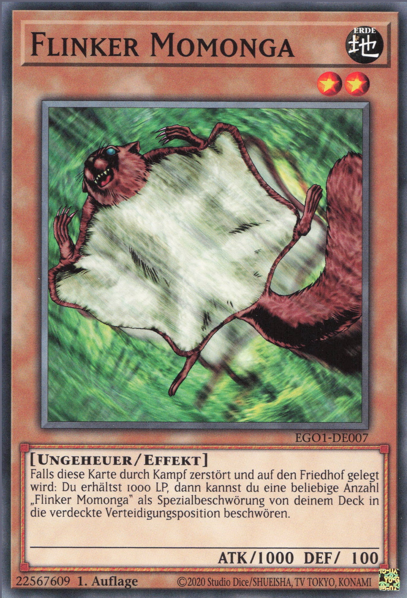 Yu-Gi-Oh! Flinker Momonga