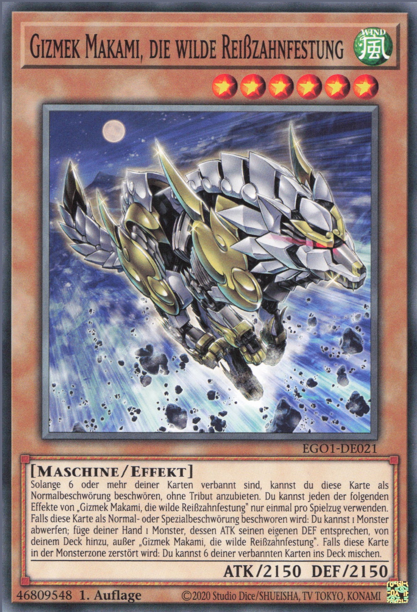 Yu-Gi-Oh! Gizmek Makami, die wilde Reißzahnfestung
