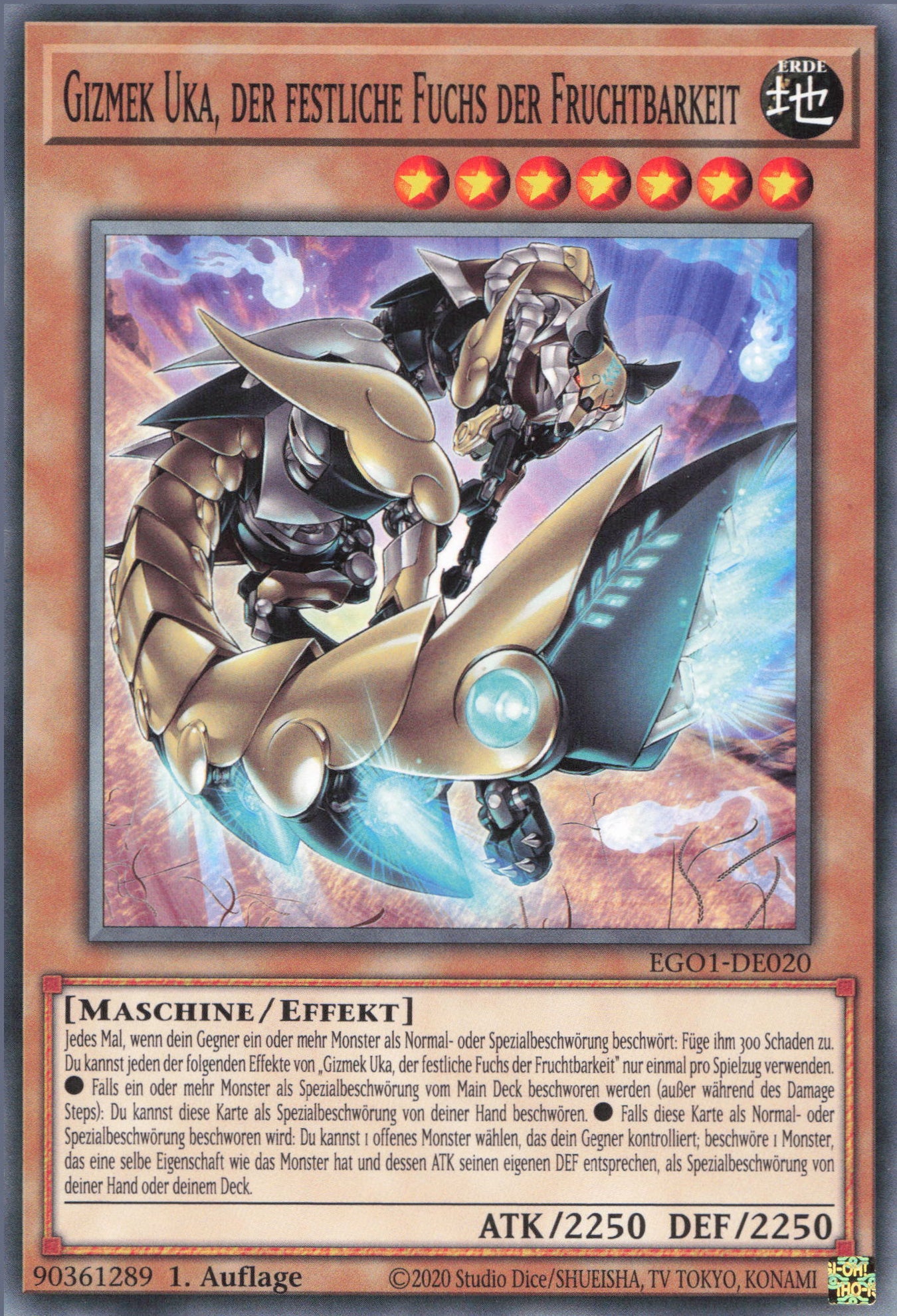 Yu-Gi-Oh! Gizmek Uka, der festliche Fuchs der Fruchtbarkeit