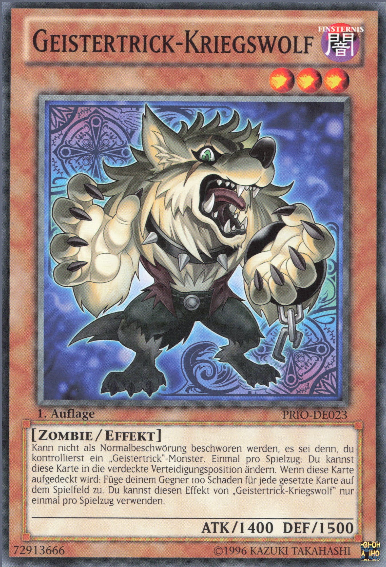 Yu-Gi-Oh! Geistertrick-Kriegswolf
