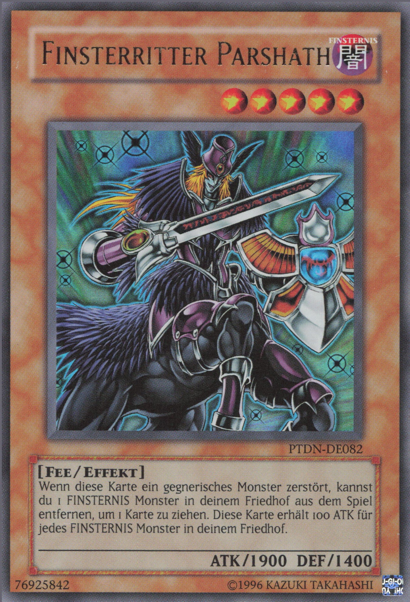 Yu-Gi-Oh! Finsterritter Parshath (V.1)