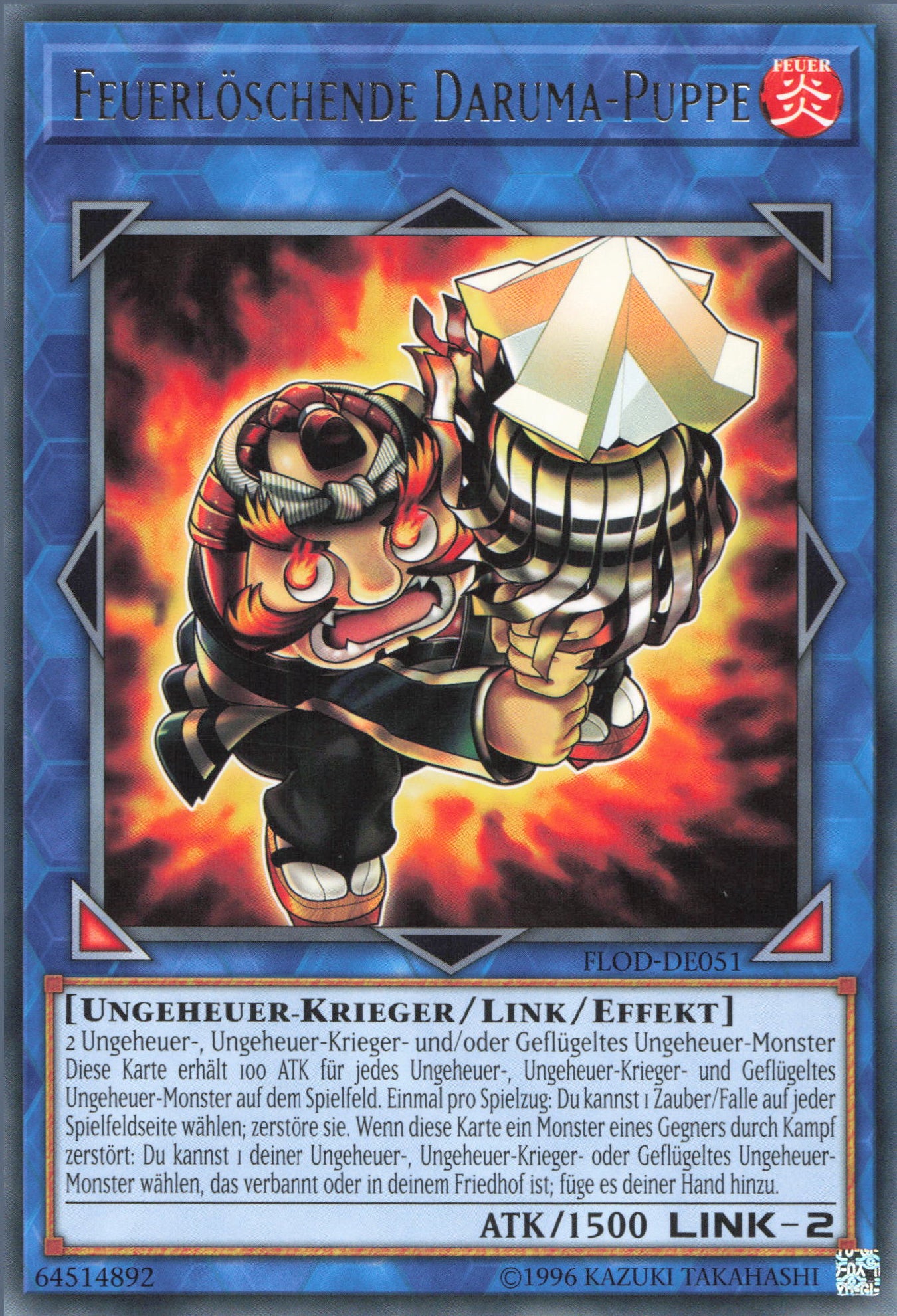 Yu-Gi-Oh! Feuerlöschende Daruma-Puppe