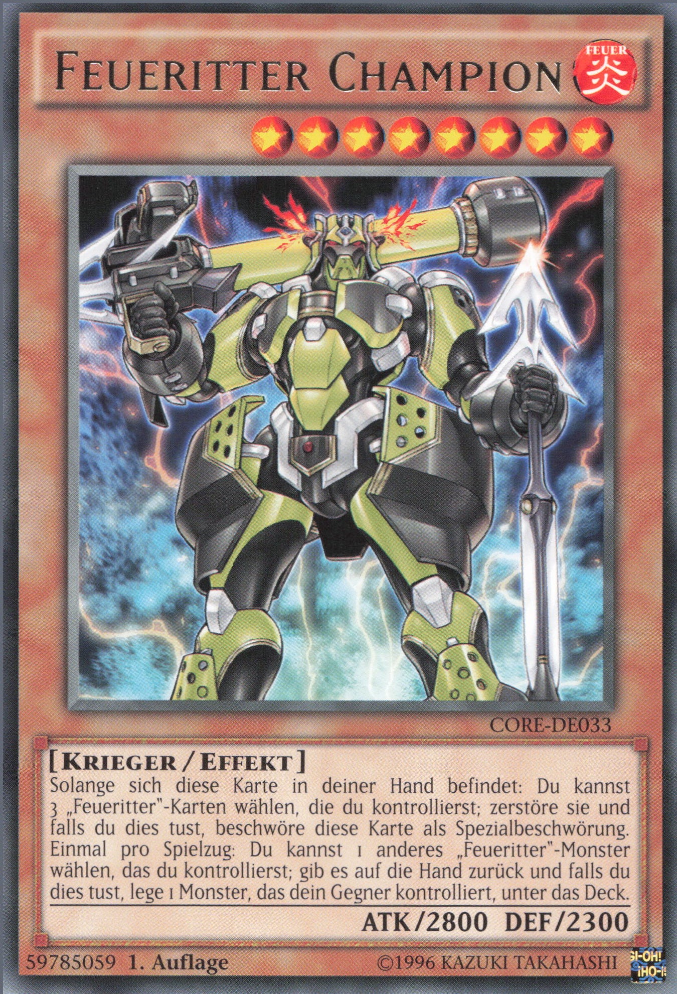 Yu-Gi-Oh! Feueritter Champion