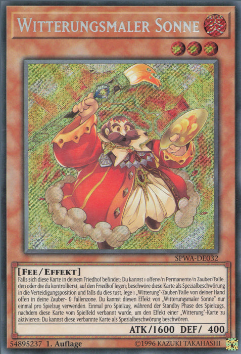 Witterungsmaler Sonne SPWA-DE032 Secret Rare