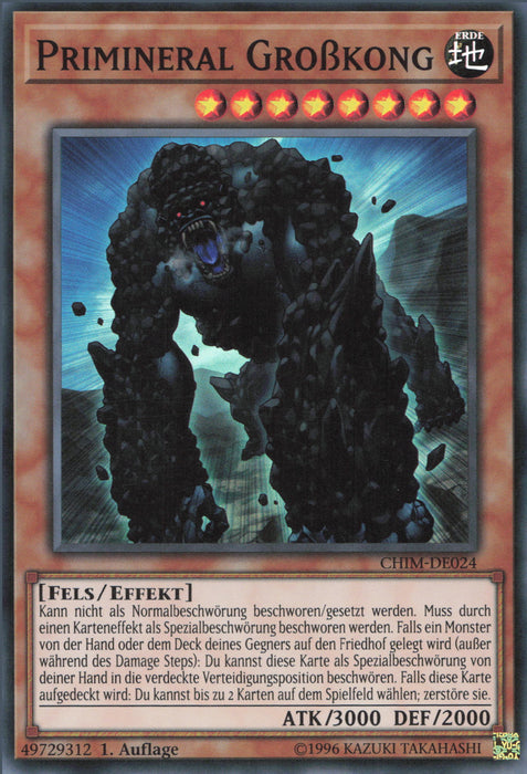 Primineral Großkong CHIM-DE024 Super Rare