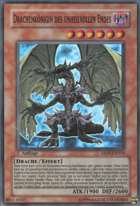 Drachenkönigin des unheilvollen Endes ABPF-DE014 Super Rare