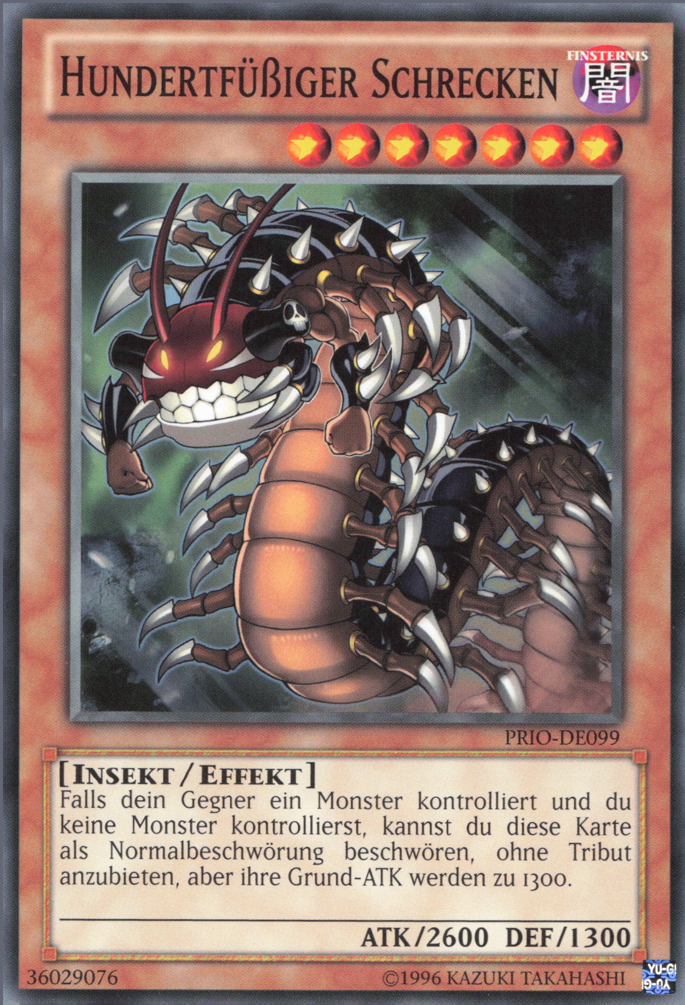 Yu-Gi-Oh! Hundertfüßiger Schrecken
