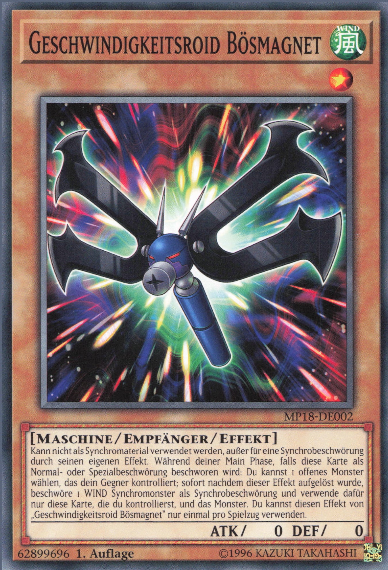 Yu-Gi-Oh! Geschwindigkeitsroid Bösmagnet