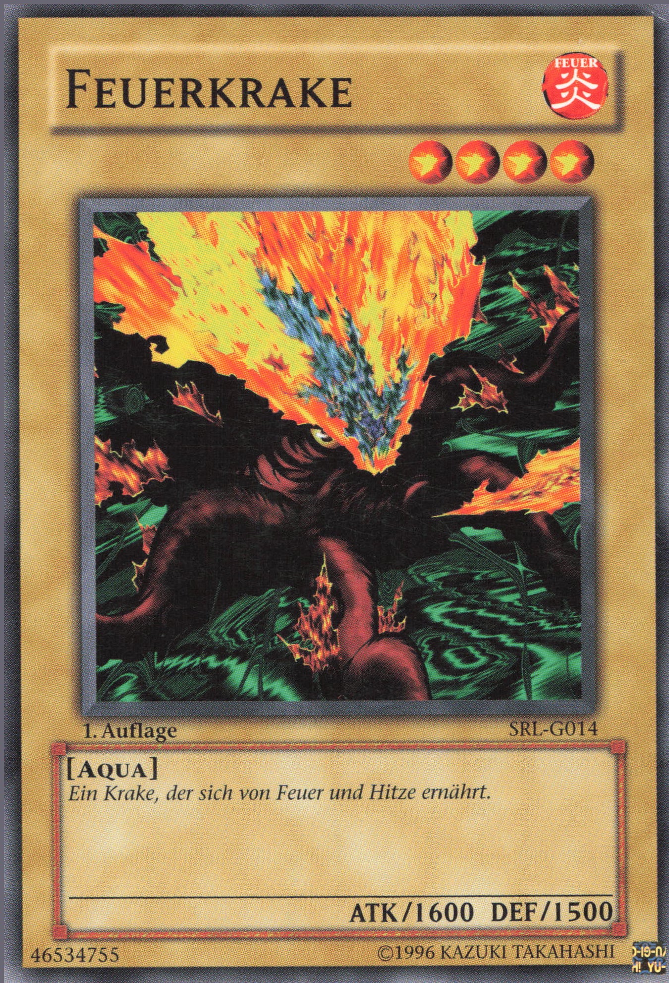 Yu-Gi-Oh! Feuerkrake (V.3)