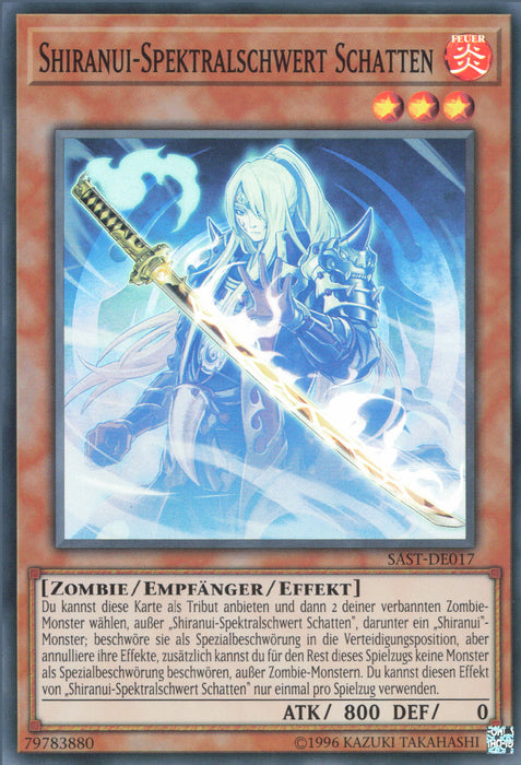 Shiranui-Spektralschwert Schatten SAST-DE017 Super Rare