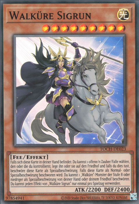 Walküre Sigrun TOCH-DE023 Super Rare