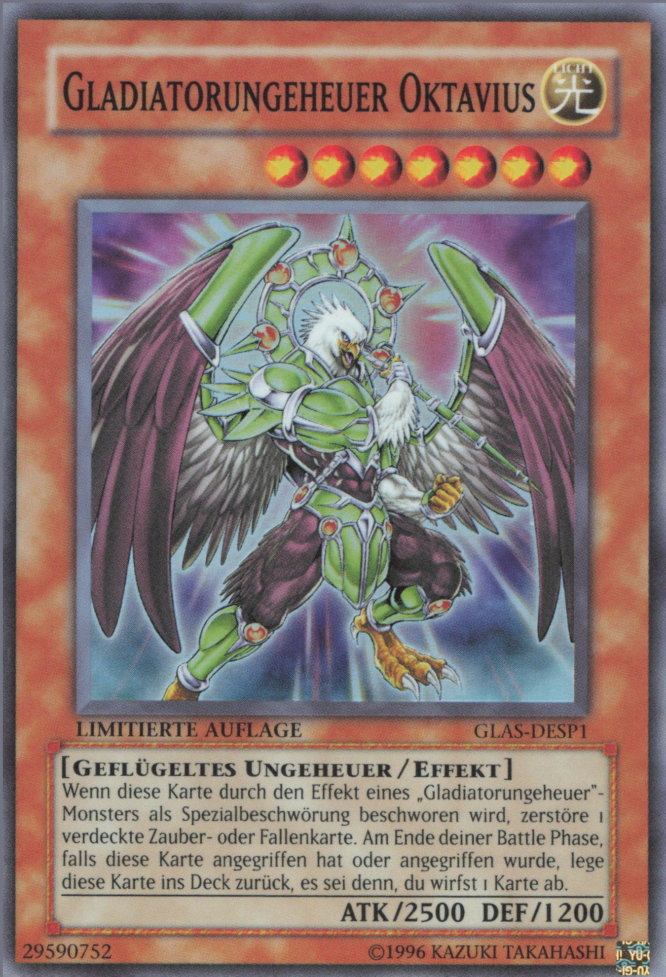 Yu-Gi-Oh! Gladiatorungeheuer Oktavius (V.1)