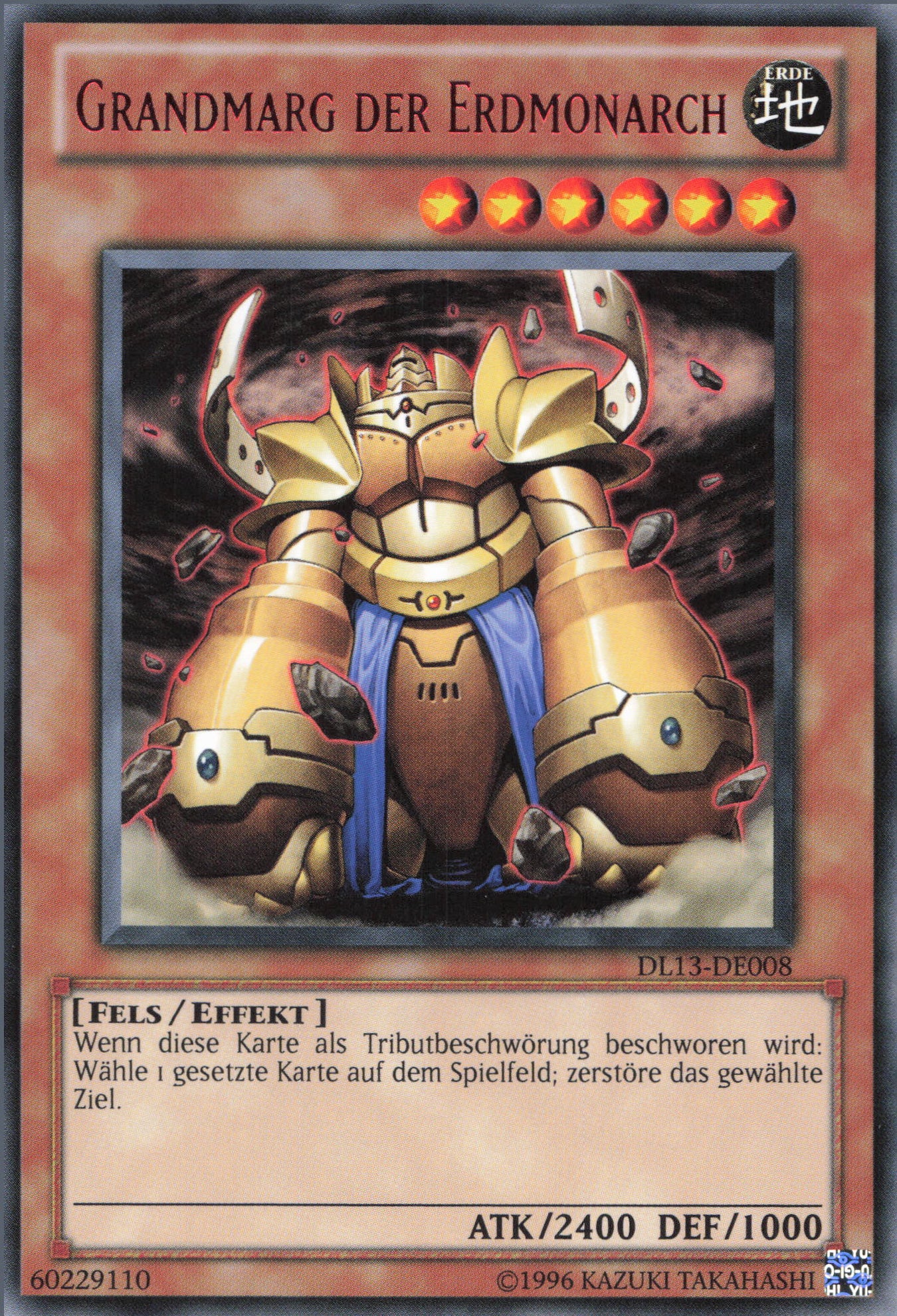 Yu-Gi-Oh! Grandmarg der Erdmonarch (V.4)
