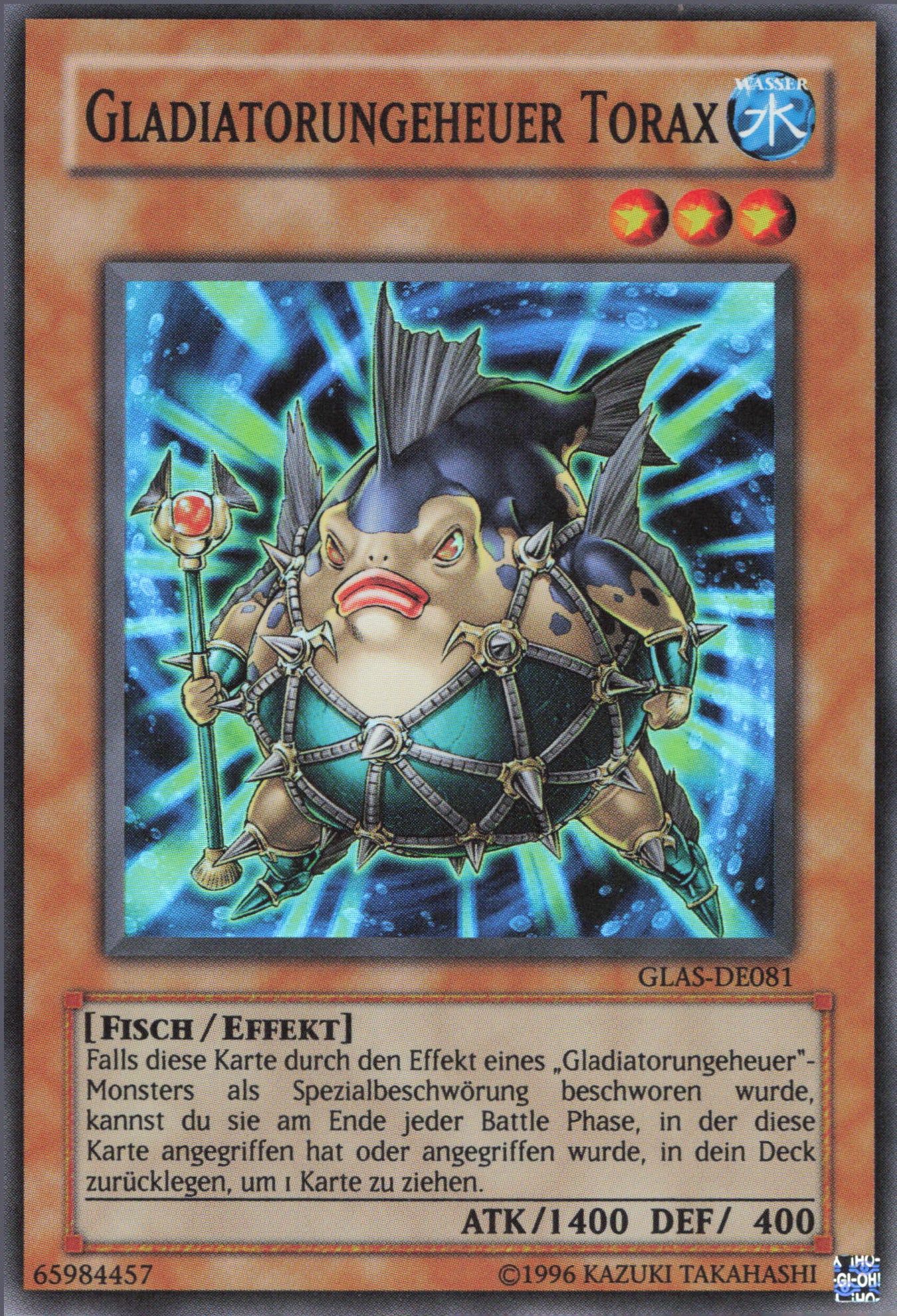Yu-Gi-Oh! Gladiatorungeheuer Torax