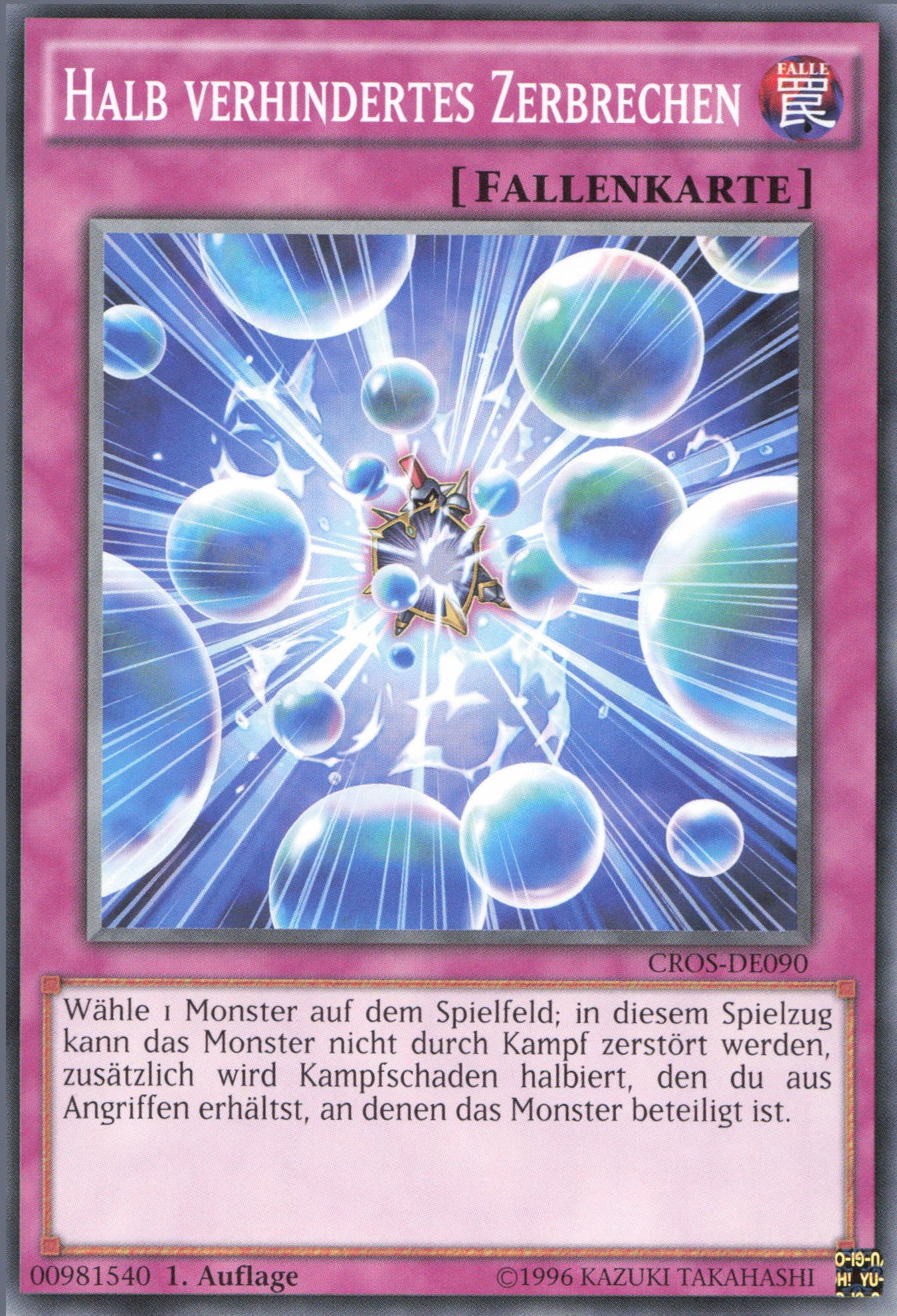 Yu-Gi-Oh! Halbverhindertes Zerbrechen