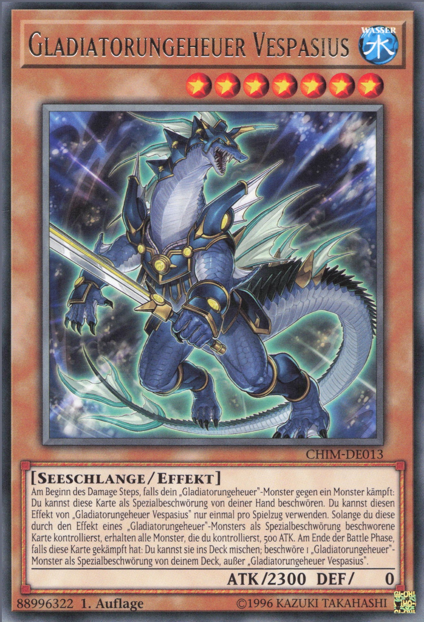 Yu-Gi-Oh! Gladiatorungeheuer Vespasius