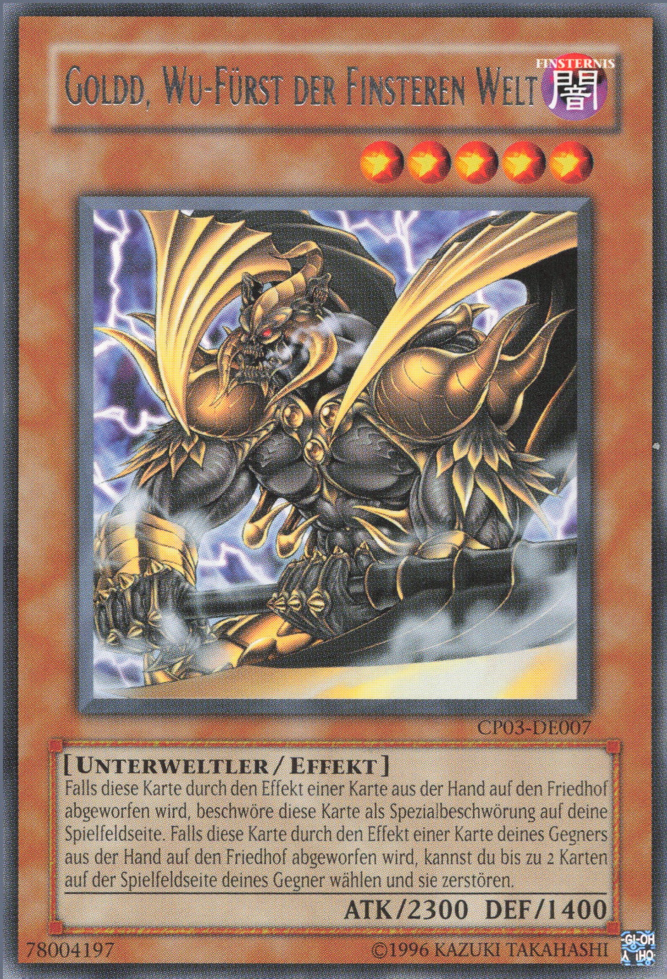 Yu-Gi-Oh! Karten aus Champion Pack: Game Three