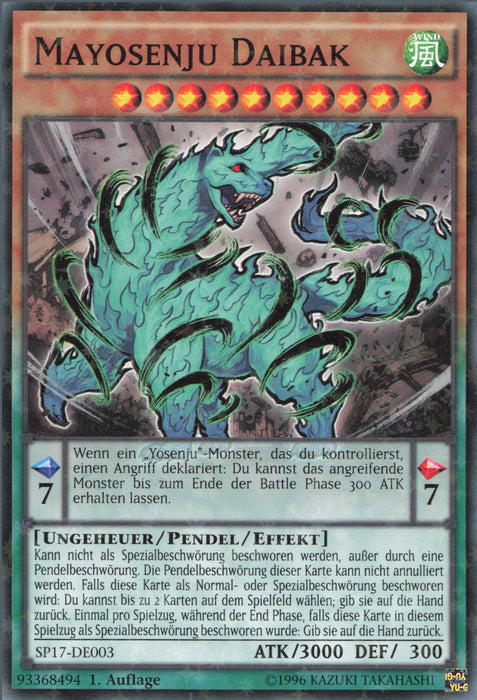 Mayosenju Daibak (V.2) SP17-DE003 Starfoil Rare