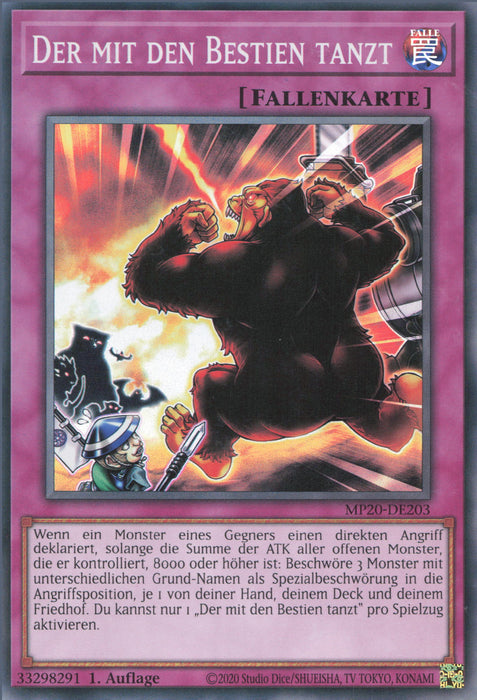 Der mit den Bestien tanzt MP20-DE203 Super Rare