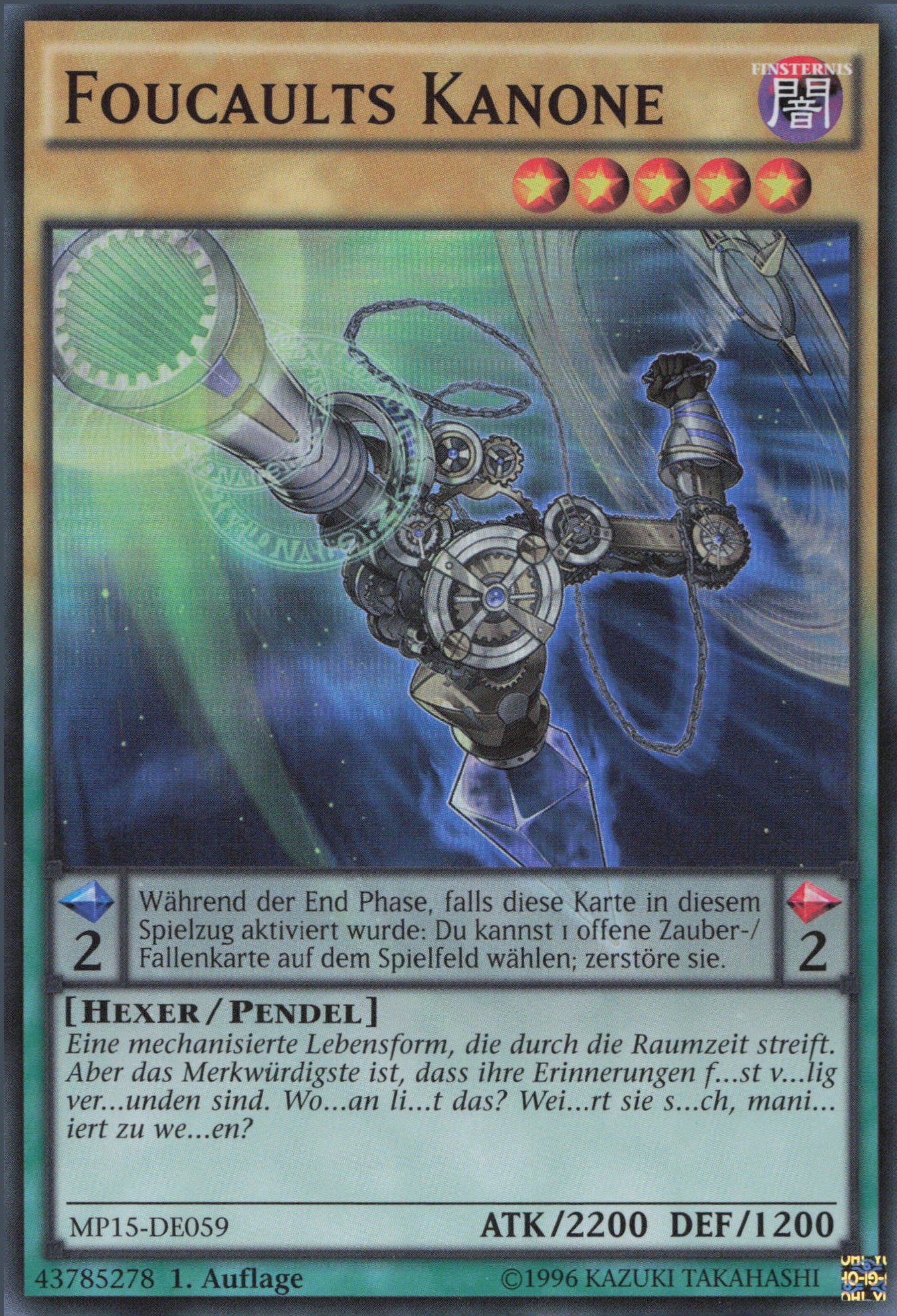 Yu-Gi-Oh! Foucaults Kanone